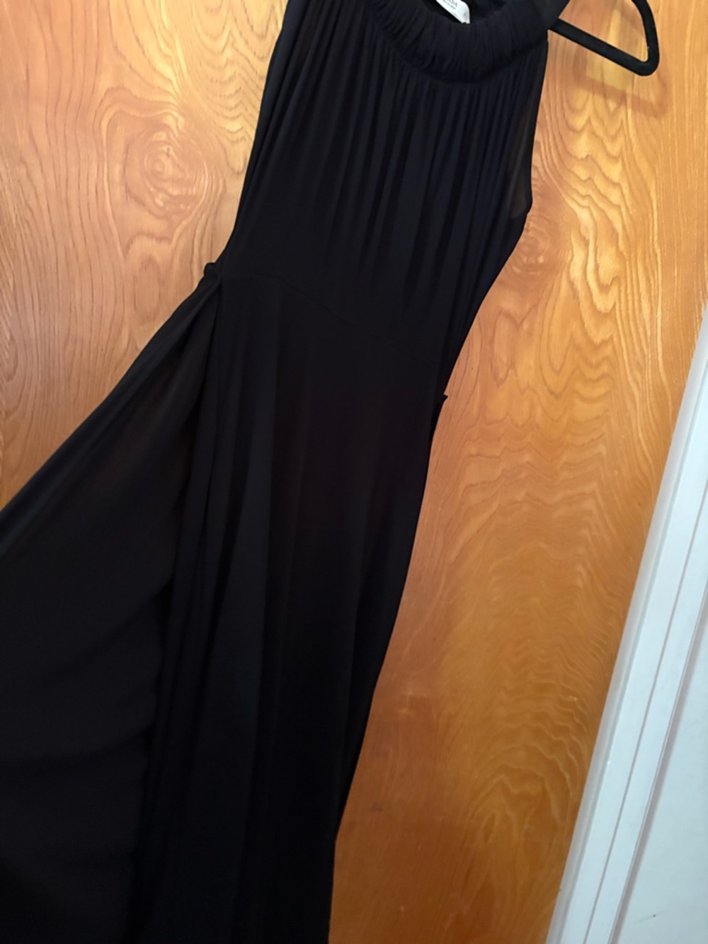 Prada Black Halter Midi Dress with *FLAW* S - Picture 5 of 9